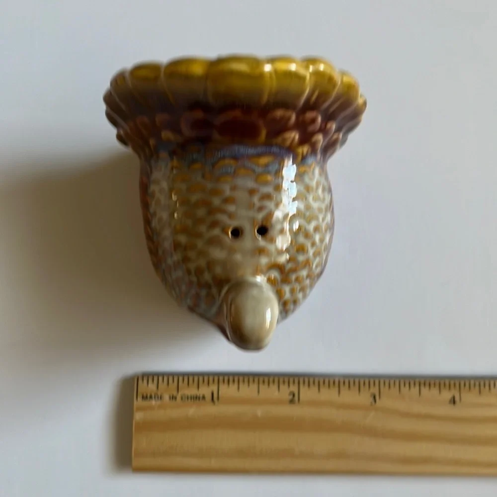 Heritage Collection Harvest 2011 Stoneware Turkey Salt Shaker BH & Garden Only 1